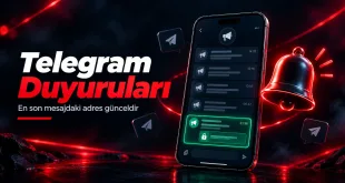 Cenabet Telegram duyuruları, en son mesajdaki güncel adres